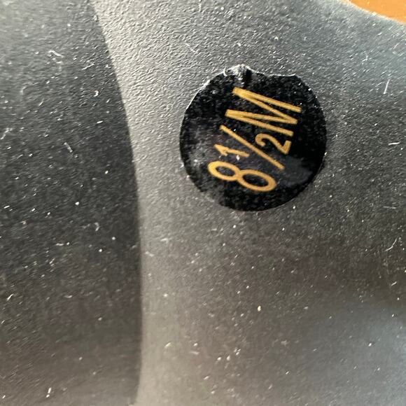 Guess Keaton Embers Loafer Heels WMNS 8.5 Brown Patent Leather Platform Slip On - Picture 8 of 9